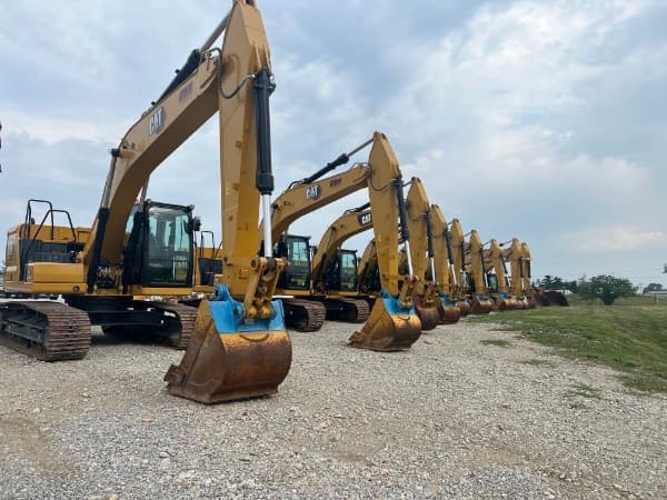 CAT 320 Excavator lineup