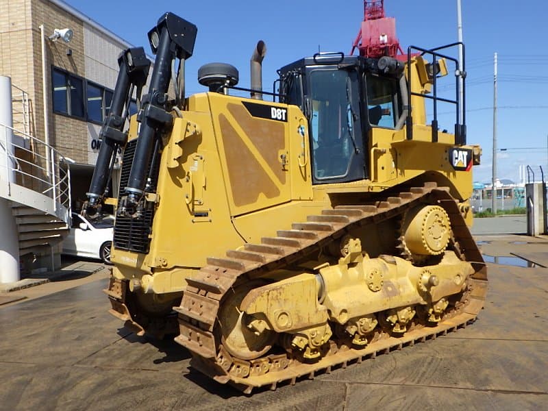 Heavy equipment on the lot
